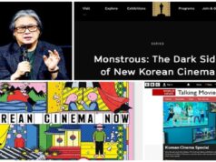 The U.S. Academy Museum of Motion Pictures, Screening Korean Horror Films, While the UK BBC’s Reports on Korean Films