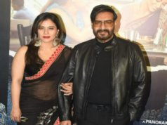 Fans Say “Bawaal Couple” When Ajay Devgn and Kajol are Twins in Black at the Drishyam 2 Screening – Watch Viral Clip.