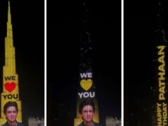 Burj Khalifa light up for SRK birthday