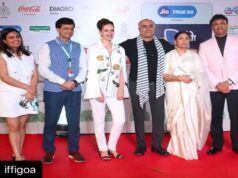 Veteran actor Deepti Naval and Kalki Koechlin who play mother and daughter in GOLDFISH sizzled at the Gala India Premiere of the film at the 53rd International Film Festival of India.
