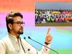 Anurag Thakur, minister of information and broadcasting, believes that the film industry is a creative industry for any nation.