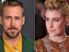 Greta Gerwig addresses Ryan Gosling’s leaked “Ken” outfits from the Barbie movie and claims that fans have “not even close” to seen all of them.