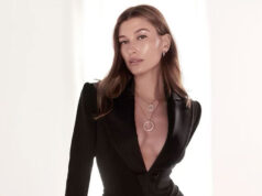 Hailey Bieber says she’s not pregnant but does have an ovarian cyst the size of an apple.