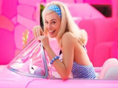 Margot Robbie’s appearance in the first “Barbie” trailer is vintage.