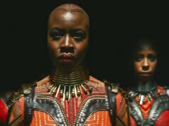 Danai Gurira of “Black Panther: Wakanda Forever” reveals that the Okoye scene was cut from the film.