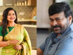 For a movie, Chiranjeevi and Radikaa collaborate.
