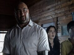 In the “Knock at the Cabin” trailer, Dave Bautista and Rupert Grint may be seen attempting to stop the end of the world.