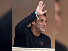 On his 57th birthday, Salman Khan welcomes admirers outside his Galaxy apartment.