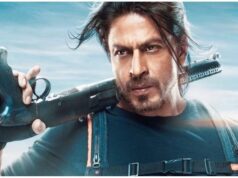 Brooding In a recent Pathaan still, Shah Rukh Khan is holding a shotgun. See this.