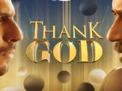Ajay Devgn and Sidharth Malhotra’s Thank God streaming now on Prime Video.