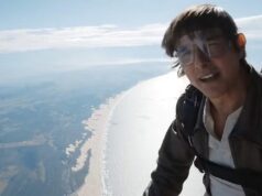 Only Tom Cruise can express gratitude in this manner to his supporters of Top Gun: Maverick.