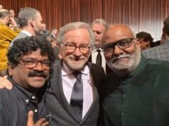 MM Keeravani and Chandrabose attend Oscars Luncheon