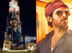 Shehzada teaser showcased on Burj Khalifa