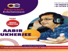 Exclusive signing of music director Aabir Mukherjee by Approach Entertainment