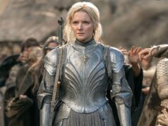 Myford Clark learns to do a two-handed sword fight for Rings of Power S2