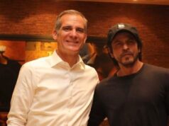 Shah Rukh Khan discusses cultural impact of cinema on the world with Eric Garcetti